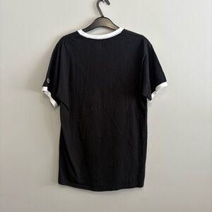 Champion Women’s Black and White Short Sleeve Tee Size M